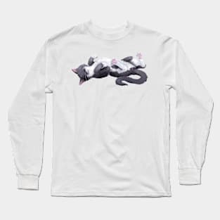 Pixel The Cat Long Sleeve T-Shirt